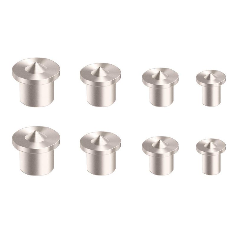 AUTOTOOLHOME أوتوتول هوم دبابيس ومركز نقل دبابيس 1/4"، 5/16"، 3/8" و 1/2" مجموعة من 8 - Image 1
